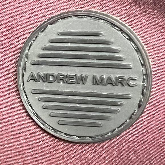 Burgundy Andrew Marc Lightweight Jacket - Size Large - Picture 9 of 11